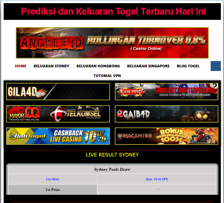 Mengenal Permainan Toto Togel Online di Indonesia